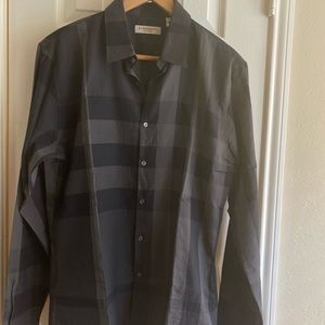 Authentic Gray Men’s Burberry Shirt